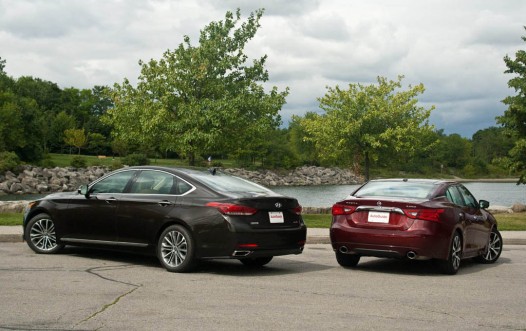 Hyundai Genesis vs Nissan Maxima