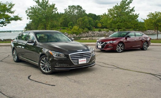 Hyundai Genesis vs Nissan Maxima