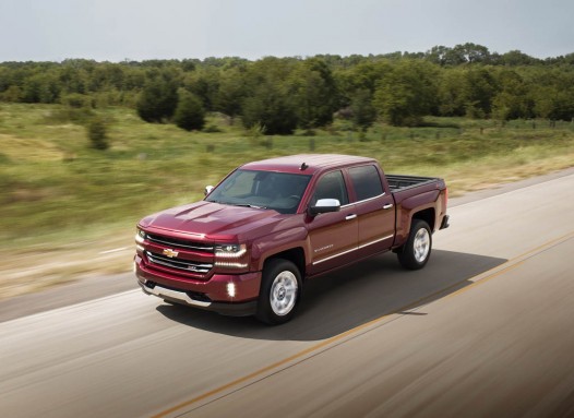 2016 Chevrolet Silverado 1500 LTZ Z71 in motion