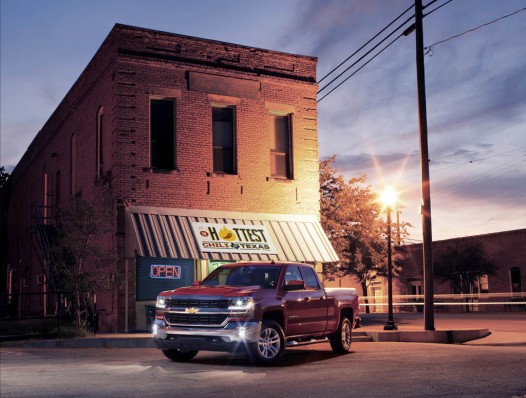 2016 Chevrolet Silverado 1500 LT at Restaurant