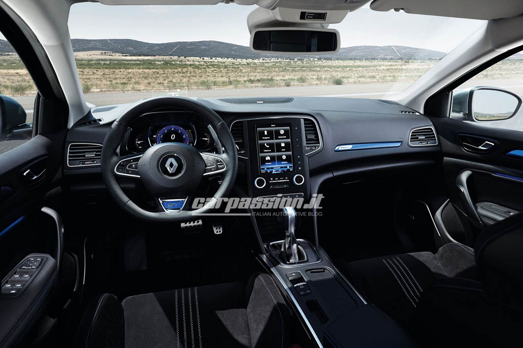 New Renault Megane dashboard