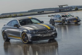 2017 Mercedes-AMG C63 Coupe Edition 1 And 2016 C63 DTM Racer