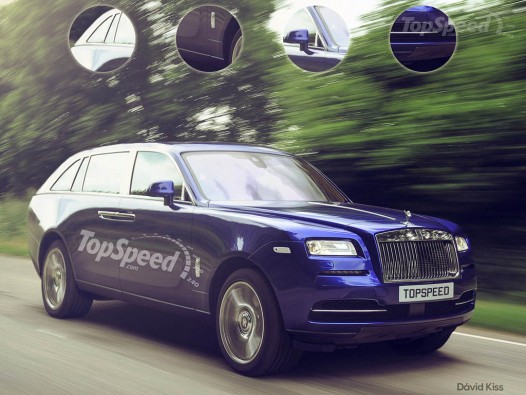  2017 Rolls-Royce SUV Rendering