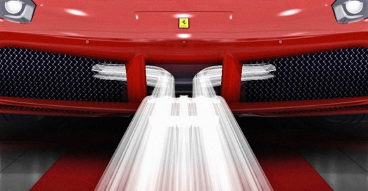 Ferrari 488GTB Aerodynamic