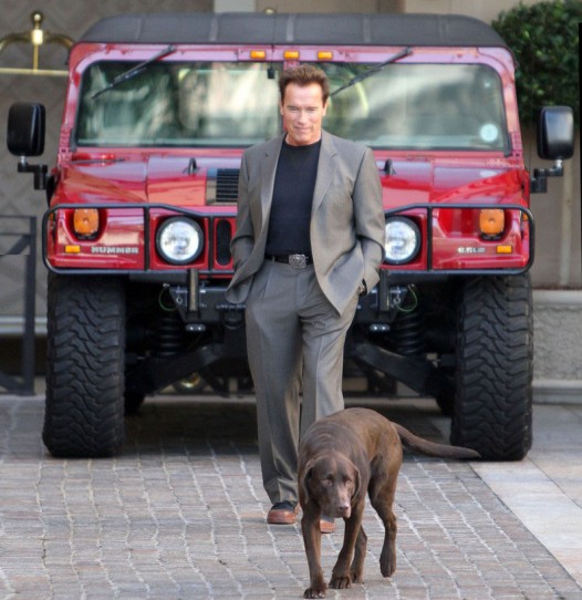 Arnold Schwarzenegger Hummer H1