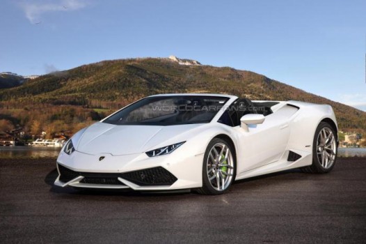 Lamborghini Huracán LP610-4 Spyder Rendering