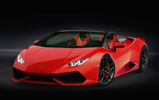 Lamborghini Huracán LP610-4 Spyder Rendering