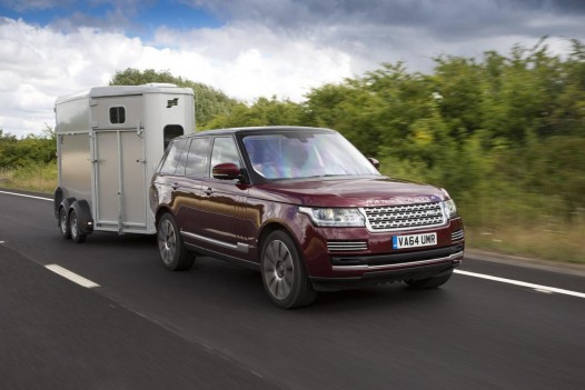 Land Rover Transparent Trailer