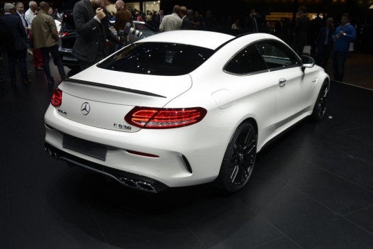 Mercedes C-Class Coupe at Frankfurt