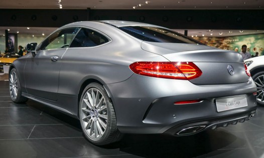 Mercedes C-Class Coupe at Frankfurt