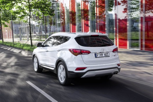 Facelifted Santa Fe For Europe