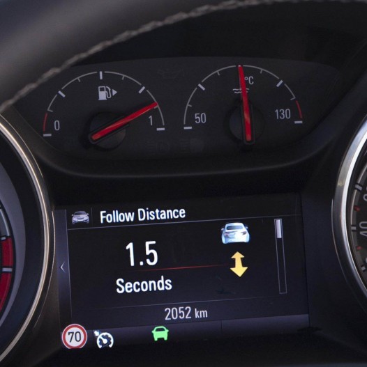 Opel Astra driver assistance systems