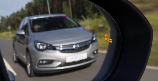 Opel Astra driver assistance systems