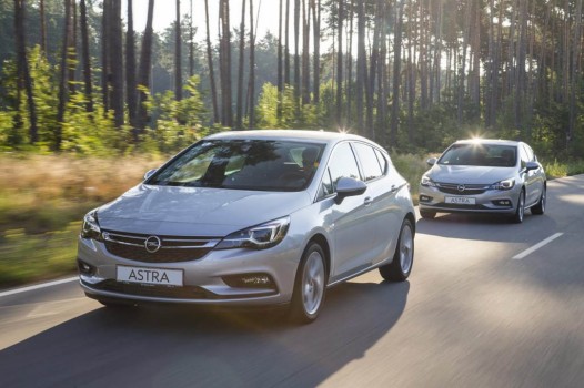 Opel Astra driver assistance systems