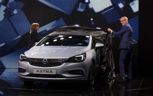 Opel Astra making its world premiere at 2015 IAA 