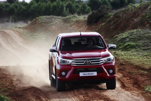 Toyota Hilux EU spec 2016