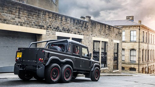 Kahn unveils six-wheeled Land Rover Defender pickup