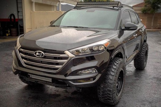 Hyundai Tucson off-roader