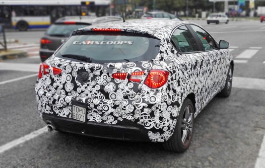 2017 Alfa Romeo Giulietta Facelift Spyphoto