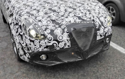 2017 Alfa Romeo Giulietta Facelift Spyphoto