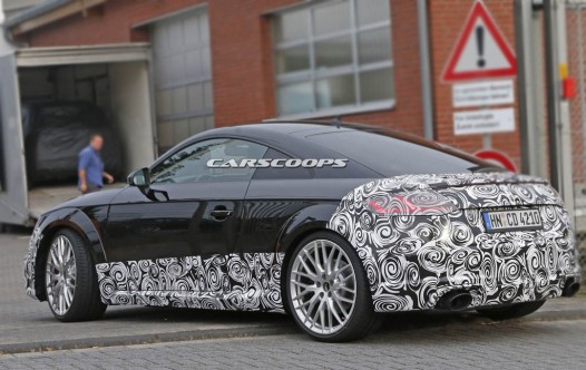 2017 Audi TT RS Spy-photo