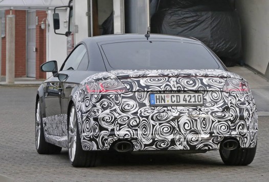 2017 Audi TT RS Spy-photo