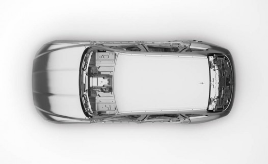 2017 Jaguar F-Pace cutaway