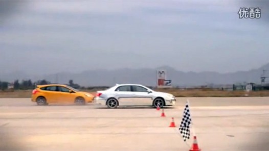 BYD QIN drag race