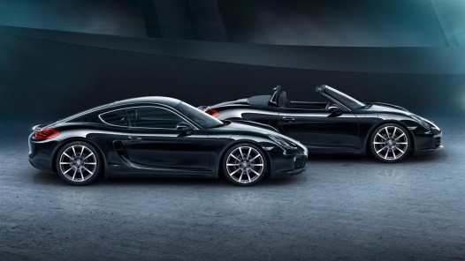 Cayman and Boxter Black Edition