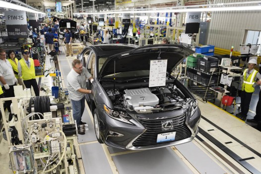 Lexus Plant in Georgetown, Kentucky