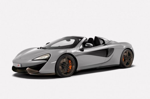 McLaren 570S Spider Rendering