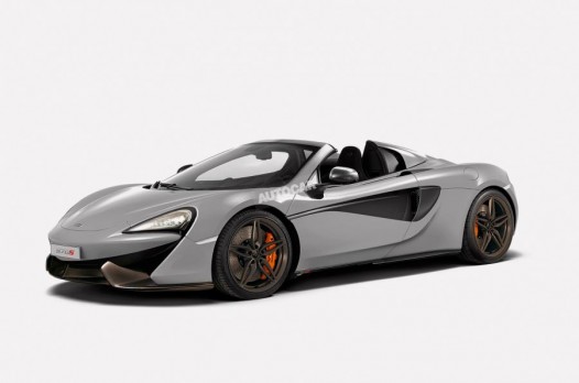 McLaren 570S Spider Rendering