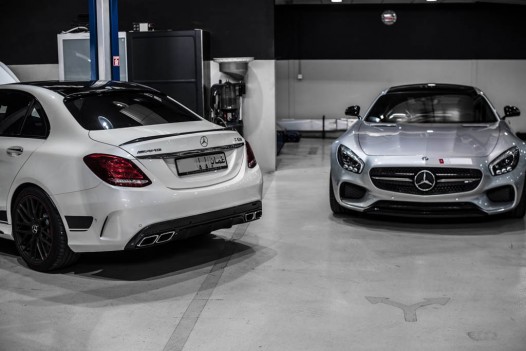Mercedes AMG GT S and C63 AMG by PP-Performance