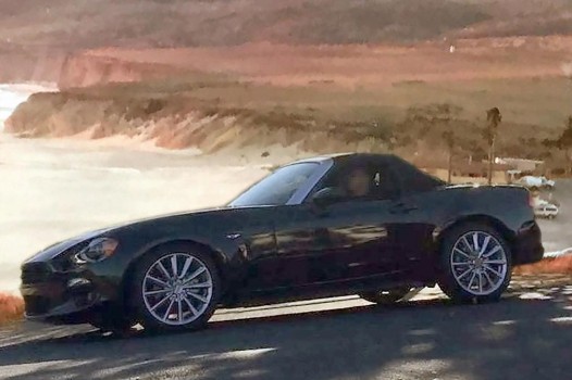 fiat 124 Spider Spyphoto