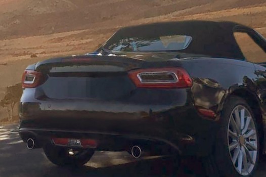 fiat 124 Spider Spyphoto