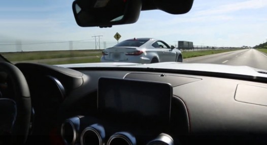  Lexus RC F Gets Into A Fight With The Mercedes-AMG GT S 