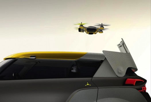renault drone car concept kwid