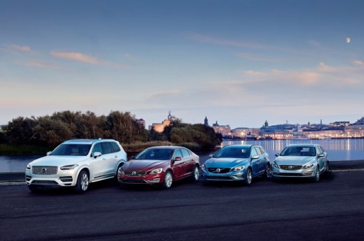 volvo cars twin engine range