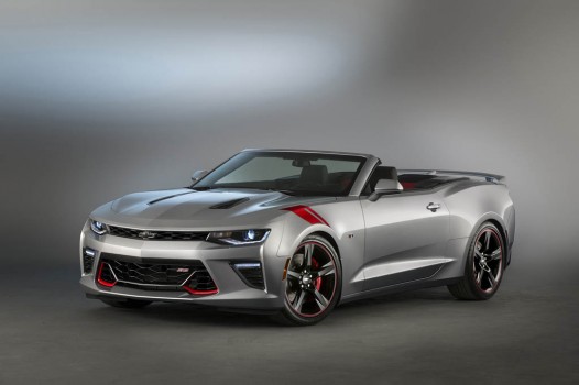 2015 Camaro SS convertible Red Accent