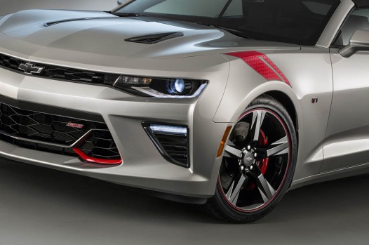 2015 Camaro SS convertible Red Accent