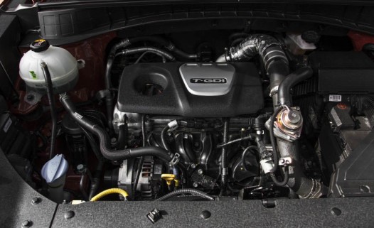 2016 Hyundai Tucson Limited turbocharged 1.6-liter inline-4 engine