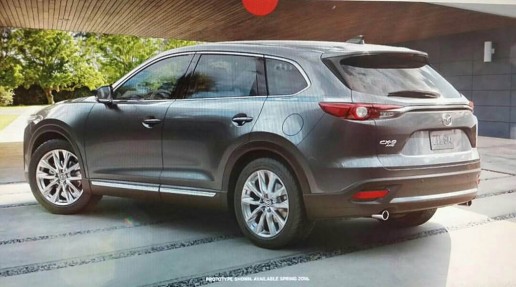 2016 Mazda CX-9 leaked Image