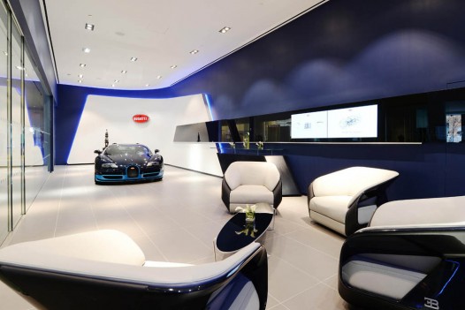 Bugatti new showroom