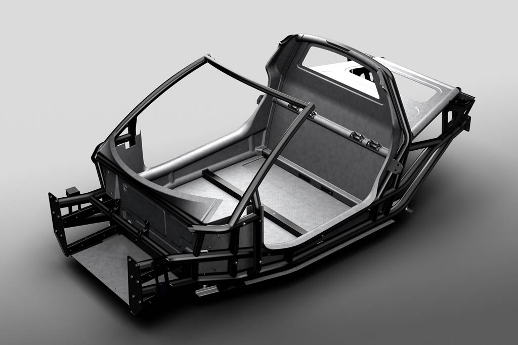 Gordon Murray iStream Carbon chassis