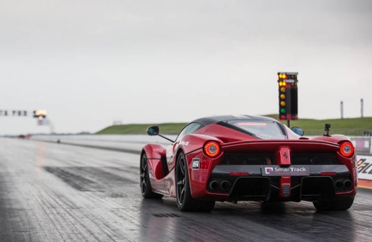 LaFerrari at Santa Pod