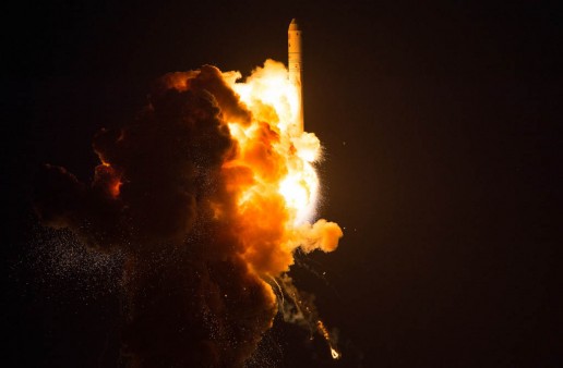 NASA Antares Rocket Explosion