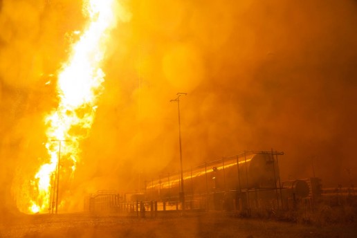 NASA Antares Rocket Explosion