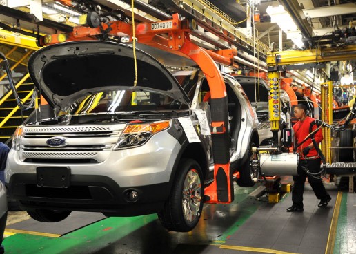 Chicago Assembly Plant new 2011 Explorer