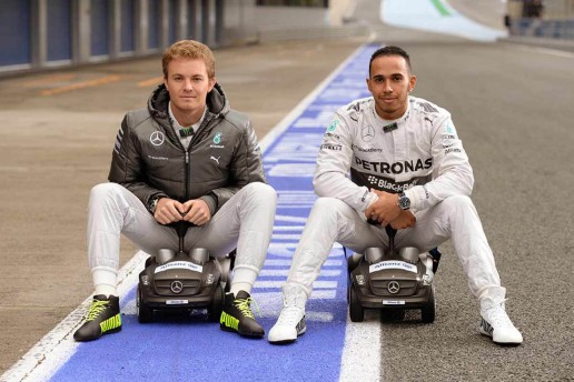 hamilton and rosberg