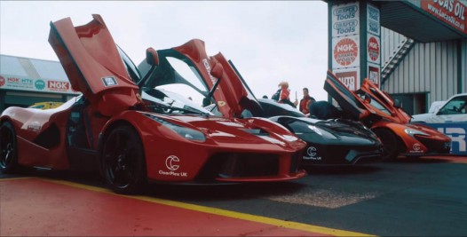 P1 v LaFerrari v 918 Spyder at Santa Pod